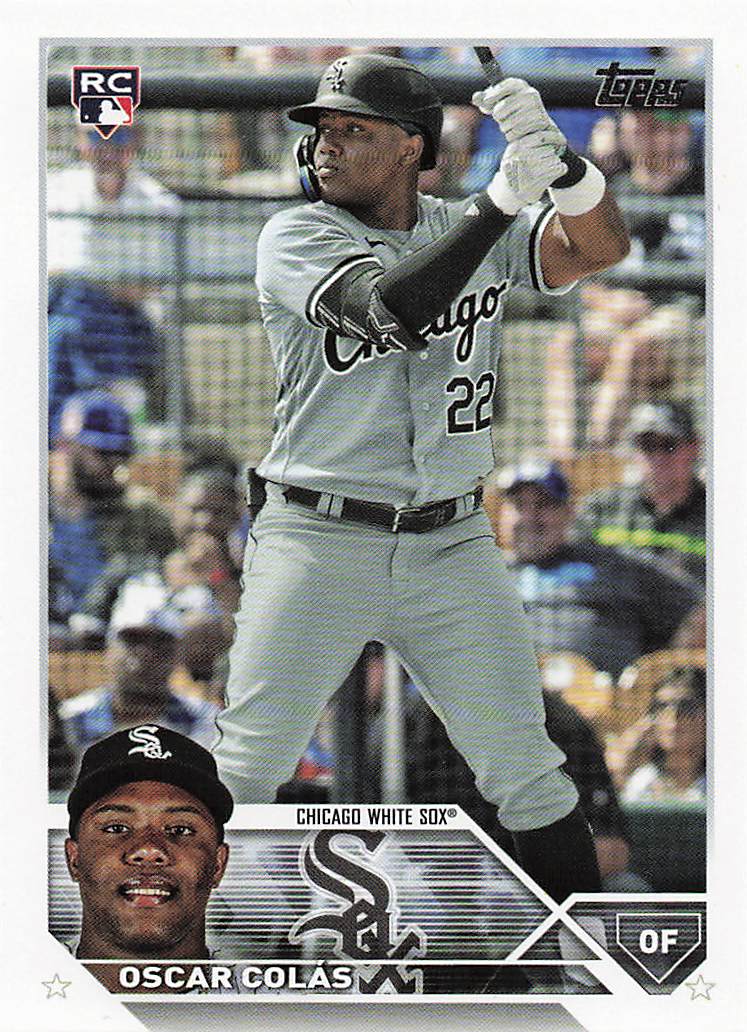 2023 Topps Baseball Oscar Colás #545 Rookie