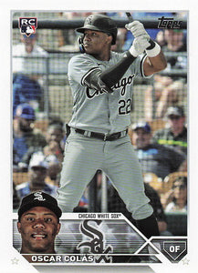 2023 Topps Baseball Oscar Colás #545 Rookie