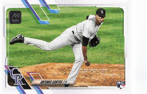 2021 Topps Update Baseball Antonio Santos #US85 Rookie