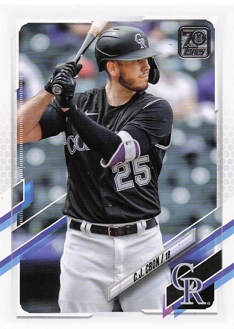 2021 Topps Update Baseball C.J. Cron #US195