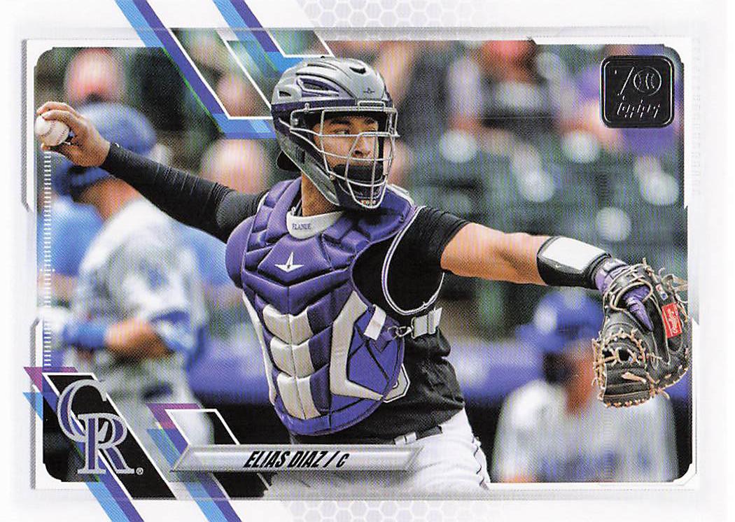 2021 Topps Update Baseball Elias Diaz #US281