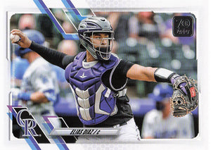 2021 Topps Update Baseball Elias Diaz #US281
