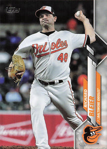 2020 Topps Update Baseball Richard Bleier #U-160