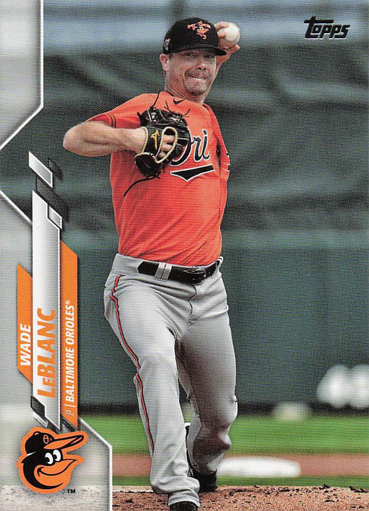 2020 Topps Update Baseball Wade LeBlanc #U-244