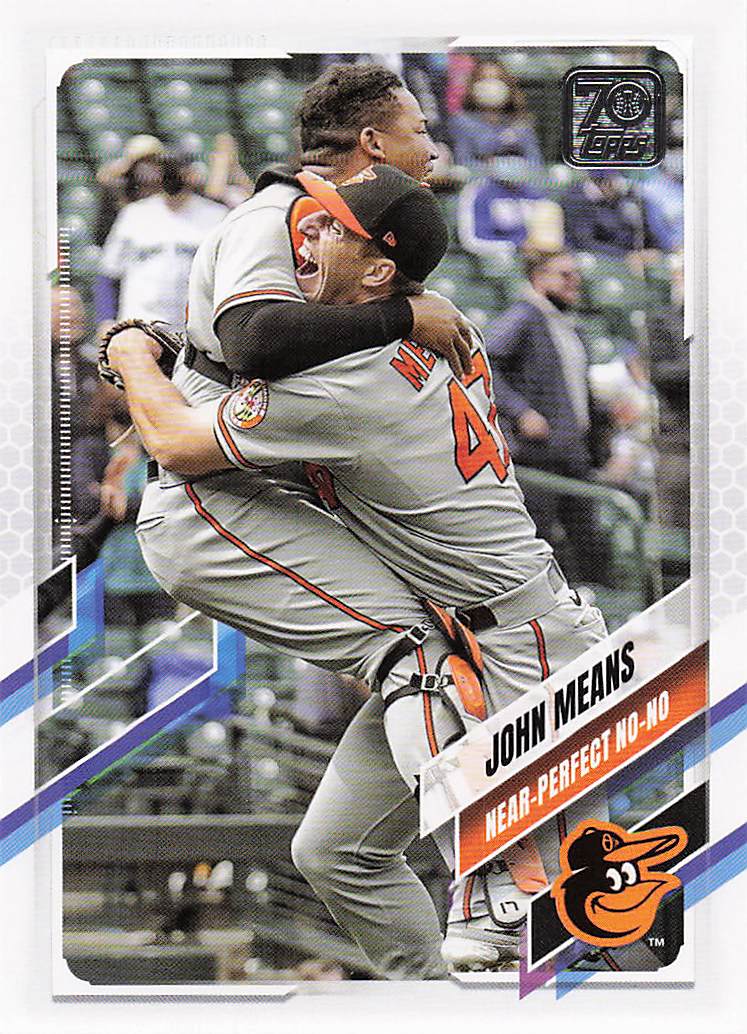 2021 Topps Update Baseball John Means #US169