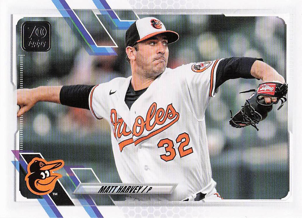 2021 Topps Update Baseball Matt Harvey #US87
