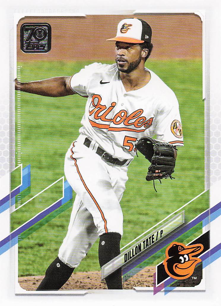 2021 Topps Update Baseball Dillon Tate #US242