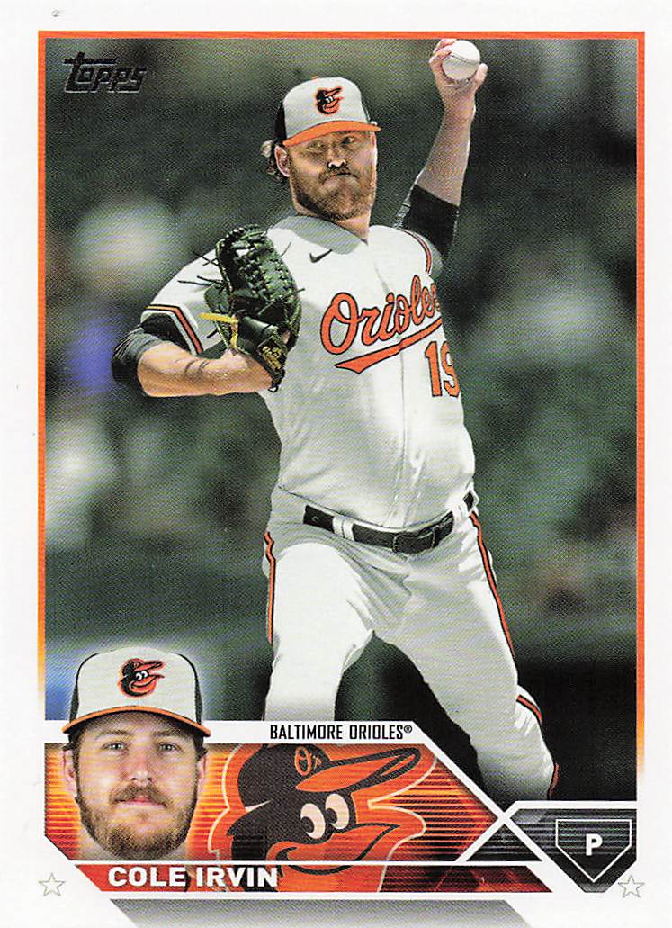 2023 Topps Baseball Cole Irvin #408