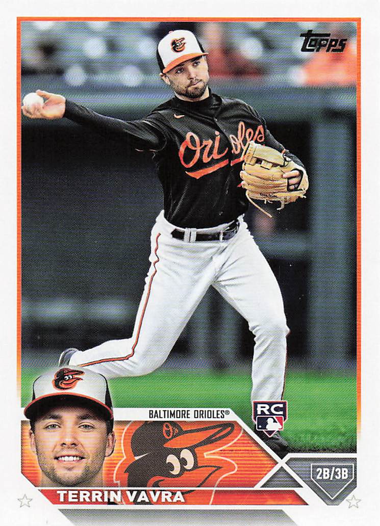 2023 Topps Baseball Terrin Vavra #524 Rookie