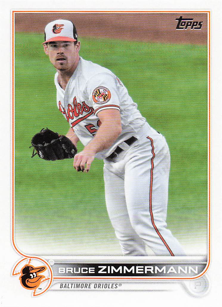 2022 Topps Baseball Bruce Zimmermann #157