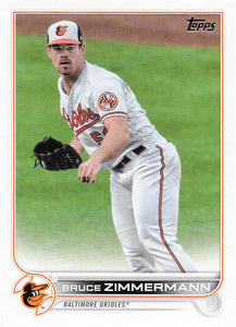 2022 Topps Baseball Bruce Zimmermann #157