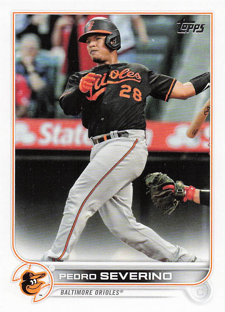 2022 Topps Baseball Pedro Severino  #72