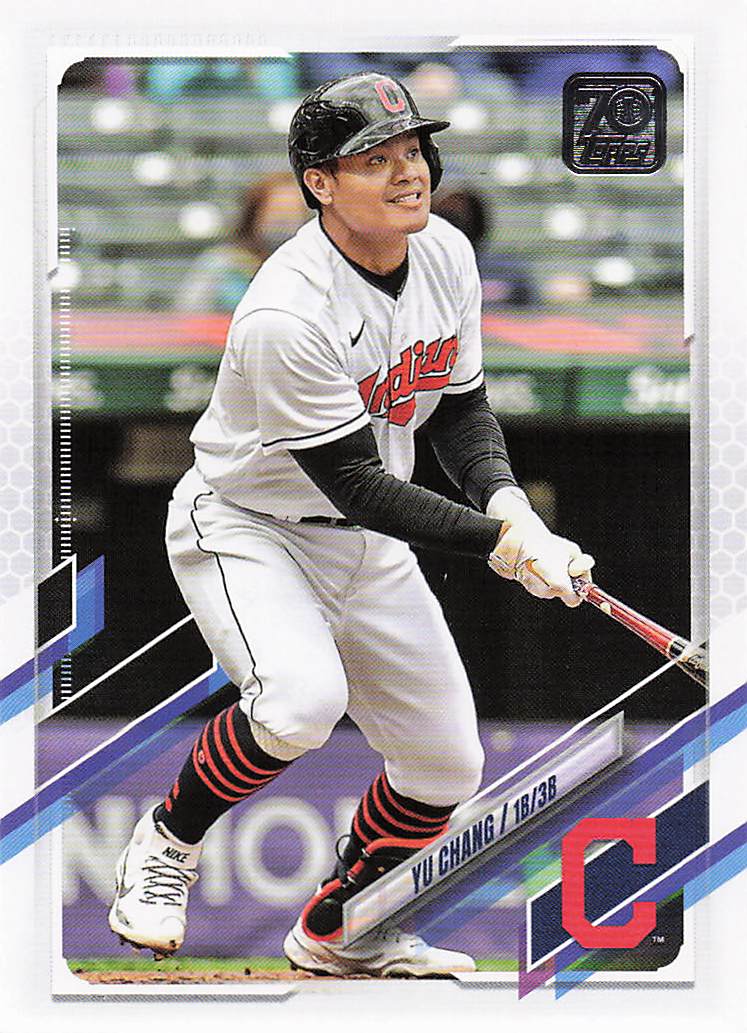 2021 Topps Update Baseball Yu Chang #US328
