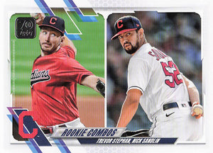 2021 Topps Update Baseball Trevor Stephan / Nick Sandlin RCOM, #US121 Rookie