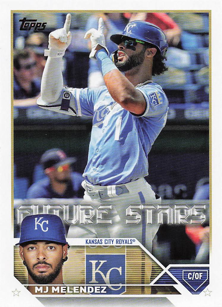 2023 Topps Baseball MJ Melendez #587