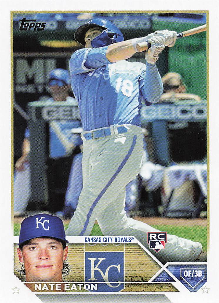 2023 Topps Baseball Nate Eaton #557 Rookie
