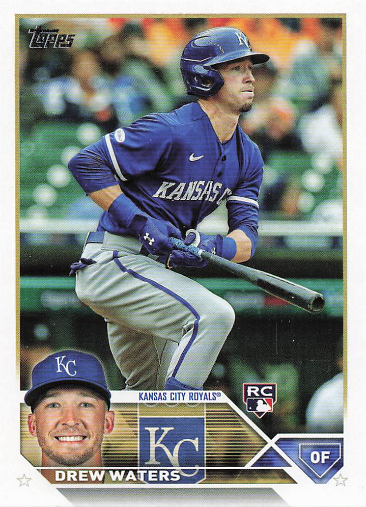 2023 Topps Baseball Drew Waters #543 Rookie