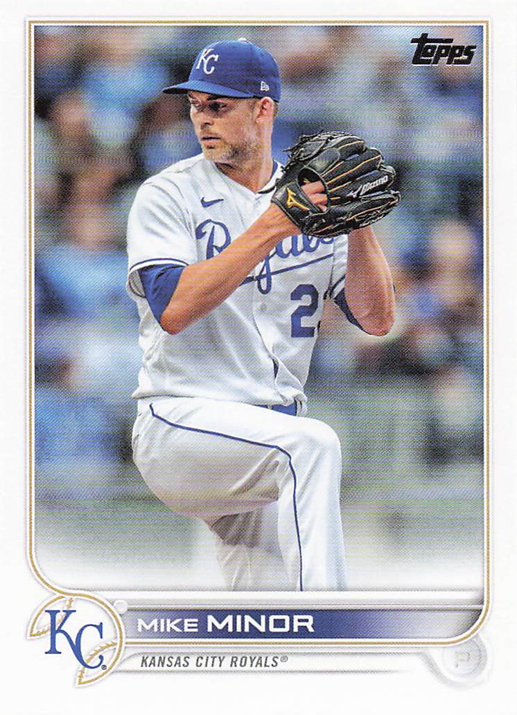 2022 Topps Baseball Mike Minor #155