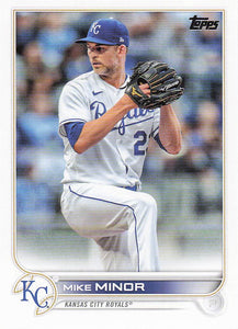 2022 Topps Baseball Mike Minor #155