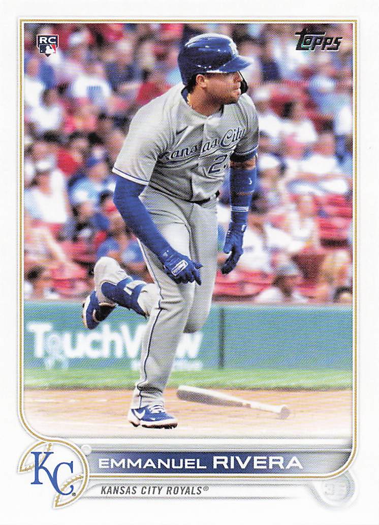 2022 Topps Baseball Emmanuel Rivera #18b Rookie