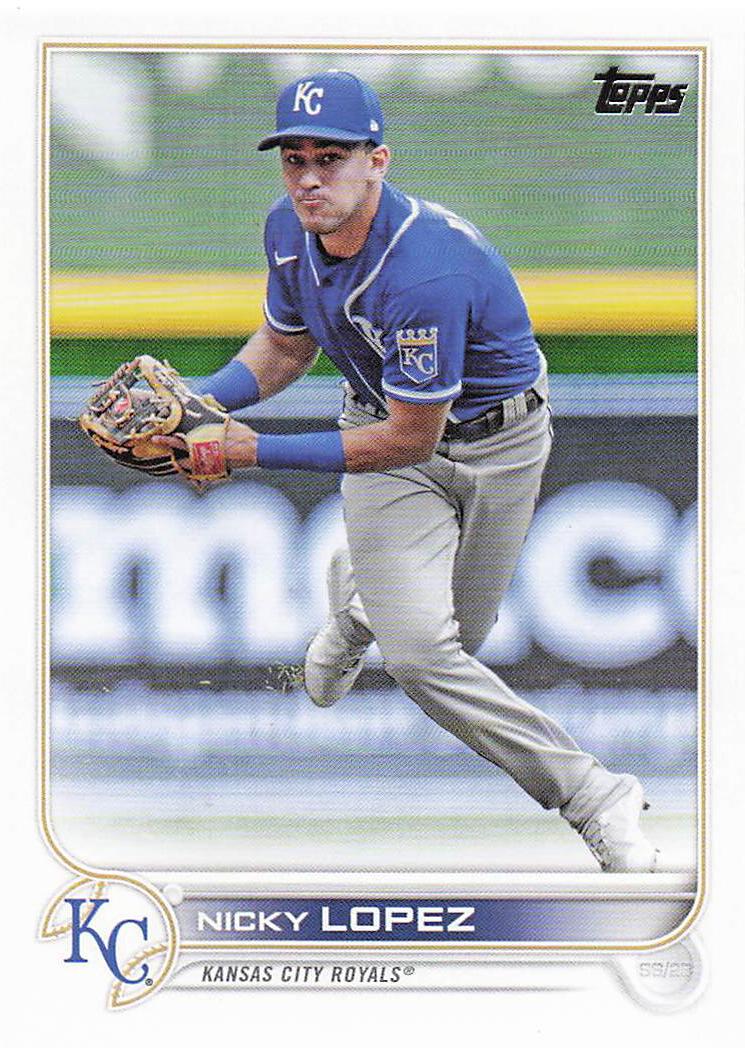 2022 Topps Baseball Nicky Lopez #76