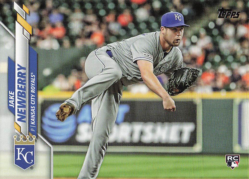 2020 Topps Update Baseball Jake Newberry #U-105 Rookie