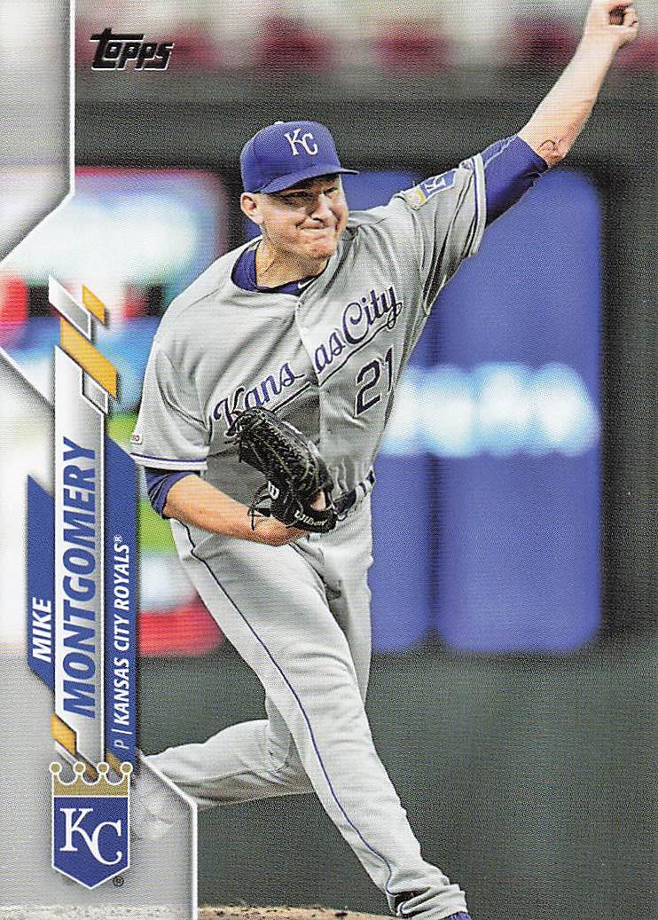 2020 Topps Update Baseball Mike Montgomery #U-233