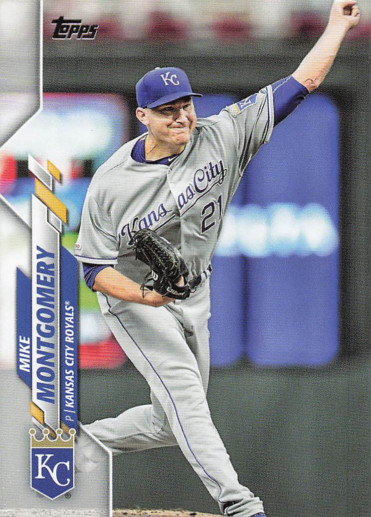 2020 Topps Update Baseball Mike Montgomery #U-233