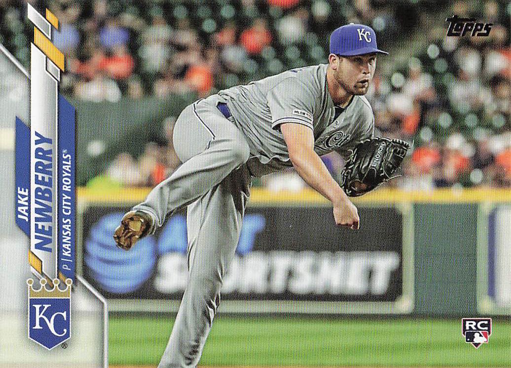 2020 Topps Update Baseball Jake Newberry #U-105 Rookie