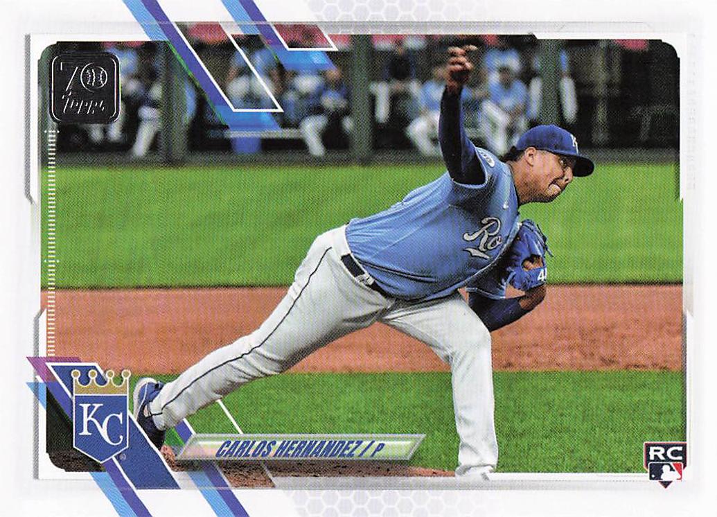 2021 Topps Update Baseball Carlos Hernandez #US234 Rookie