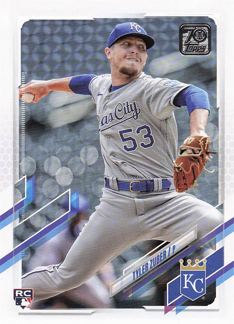2021 Topps Update Baseball Tyler Zuber #US81 Rookie