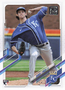 2021 Topps Update Baseball Daniel Lynch #US153 Rookie