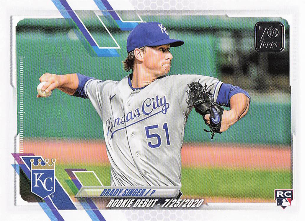 2021 Topps Update Baseball Brady Singer #US222