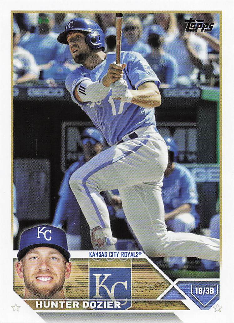 2023 Topps Baseball Hunter Dozier #637