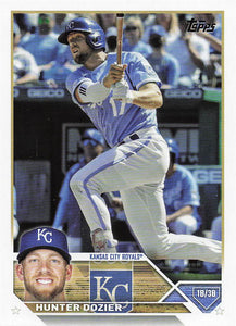 2023 Topps Baseball Hunter Dozier #637