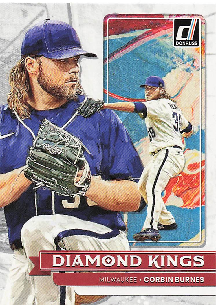 2022 Donruss Baseball Corbin Burnes #21