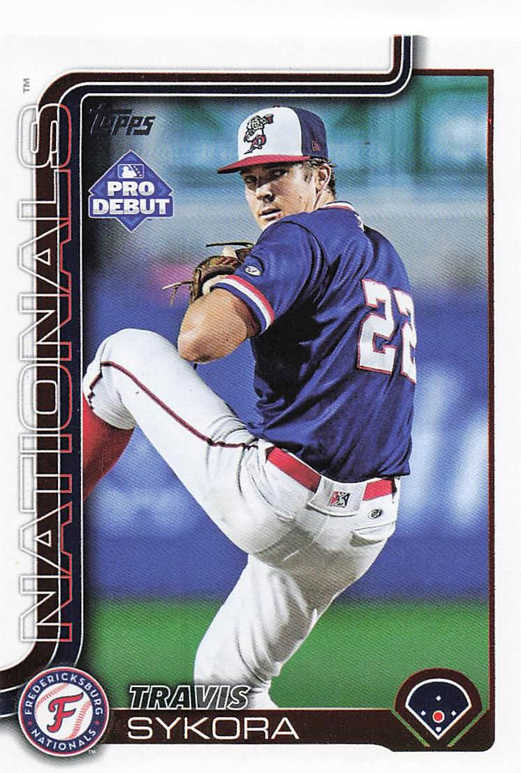 2025 Topps Pro Debut Baseball Travis Sykora #PD-8