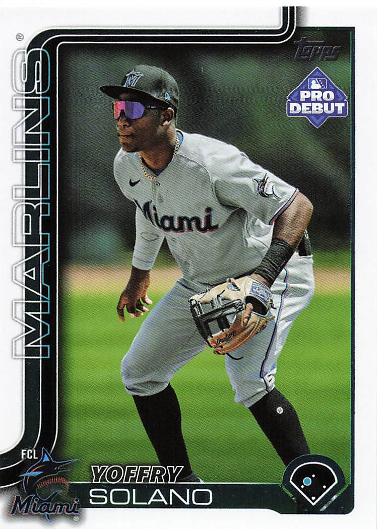 2025 Topps Pro Debut Baseball Yoffry Solano #PD-26