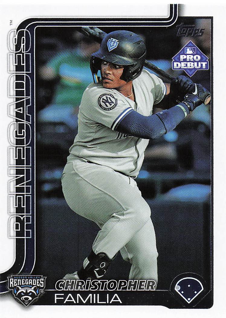 2025 Topps Pro Debut Baseball Christopher Familia #PD-118