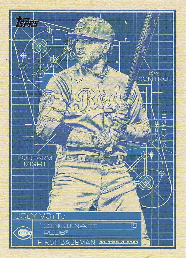 2024 Topps Baseball Superstar Blueprint Joey Votto #SB-16