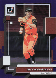 2022 Donruss Baseball Holo Blue Brooks Robinson #136