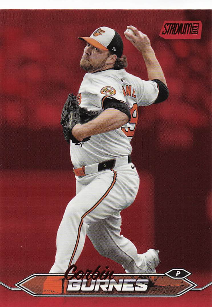 2024 Stadium Club Baseball Red Foil Corbin Burnes #143