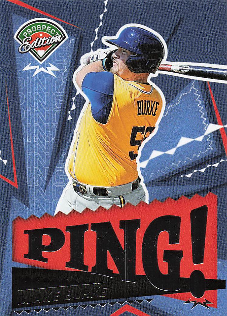 2024 Panini Prospect Edition Baseball Ping! Blake Burke #22