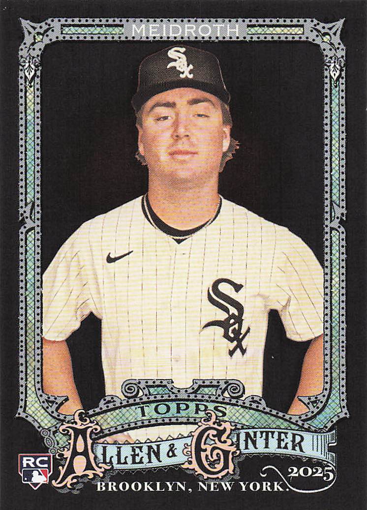 2025 Topps Allen & Ginter X Baseball Chase Meidroth #115 Rookie