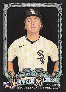 2025 Topps Allen & Ginter X Baseball Chase Meidroth #115 Rookie