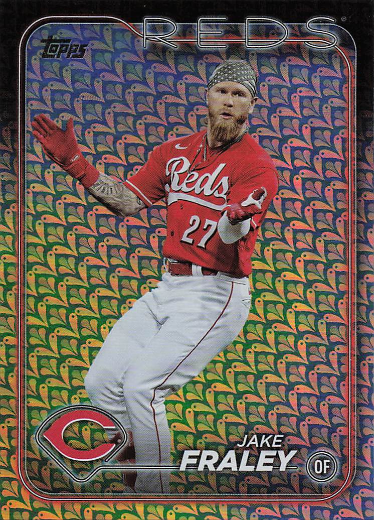 2024 Topps Baseball Holiday Jake Fraley #261