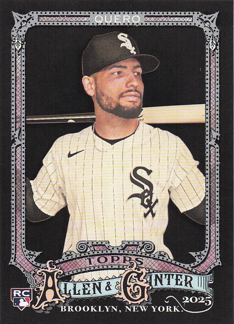 2025 Topps Allen & Ginter X Baseball Edgar Quero #247 Rookie