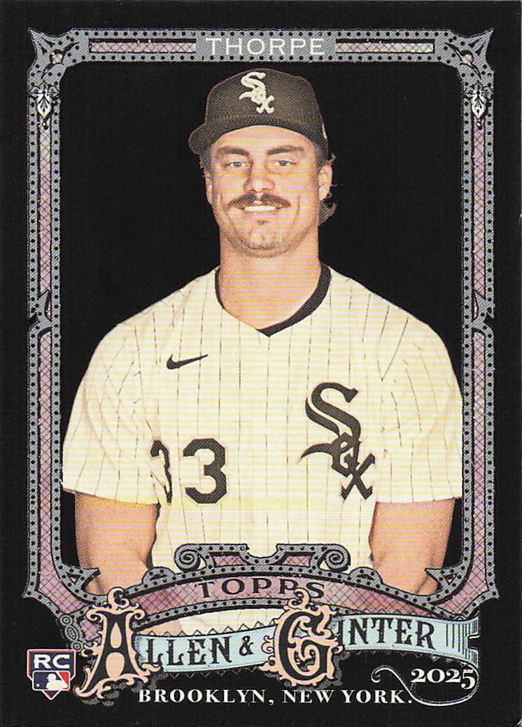 2025 Topps Allen & Ginter X Baseball Drew Thorpe #250 Rookie
