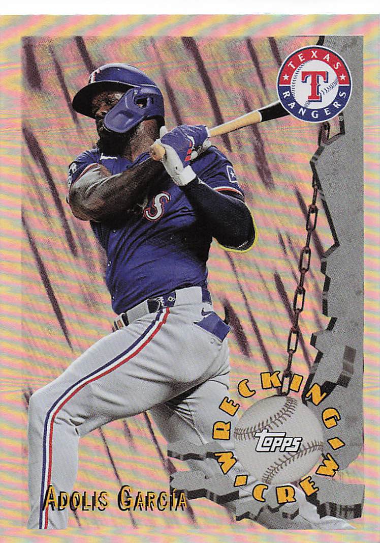 2024 Topps Archives Baseball 1996 Topps Wrecking Crew Adolis García #96WC-13