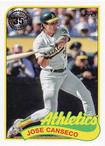 2024 Topps Baseball 1989 Topps Baseball Jose Canseco #89B-3